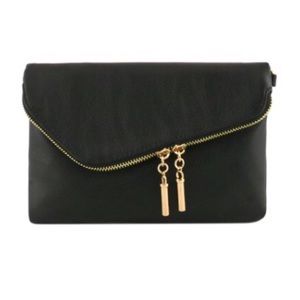 Black Envelope Purse